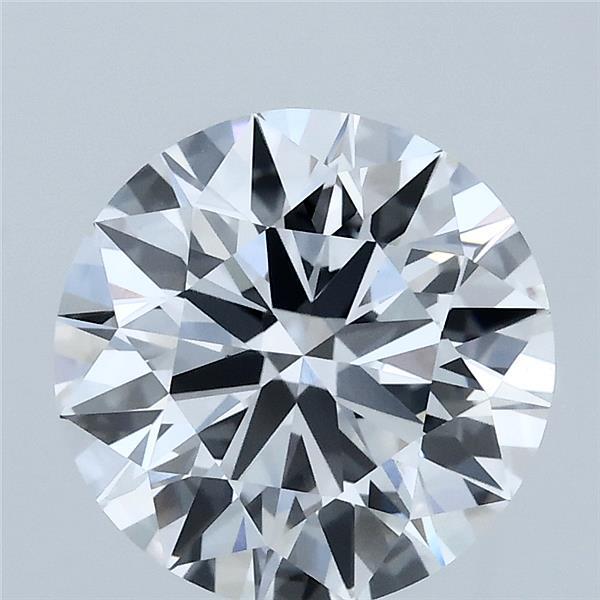 3.06 Carat Round Shaped, Ideal Cut, E Color, VS1 Clarity, IGI Certified Lab Grown Diamond