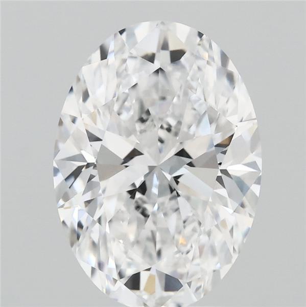 3.02 Carat Oval Shaped, Ideal Cut, D Color, VVS1 Clarity, IGI Certified Lab Grown Diamond