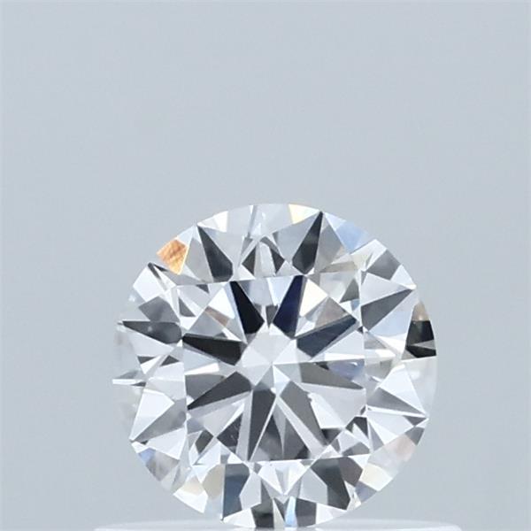 0.51 Carat Round Shaped, Excellent Cut, D Color, VVS2 Clarity, IGI Certified Lab Grown Diamond