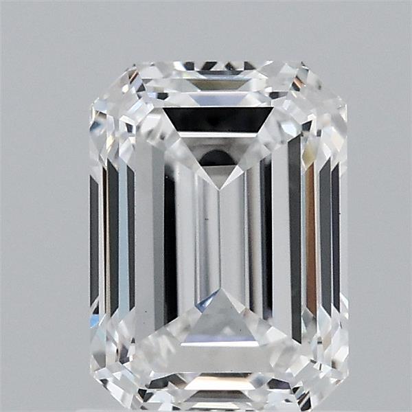 1.41 Carat Emerald Shaped, Ideal Cut, D Color, VS1 Clarity, IGI Certified Lab Grown Diamond
