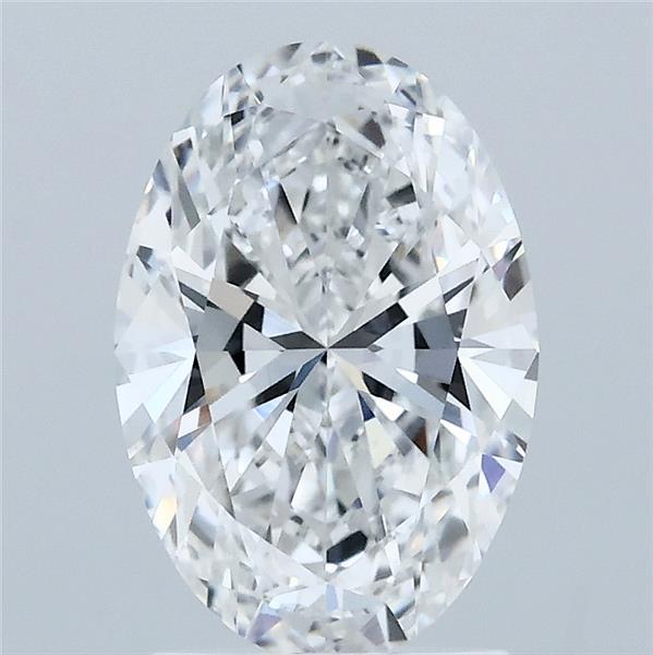 1.89 Carat Oval Shaped, Ideal Cut, E Color, VVS2 Clarity, IGI Certified Lab Grown Diamond