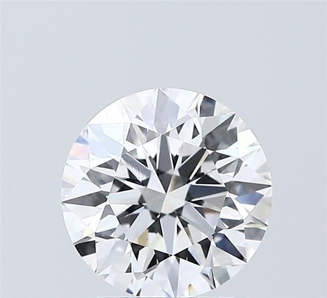 2.04 Carat Round Shaped, Ideal Cut, D Color, VVS2 Clarity, IGI Certified Lab Grown Diamond