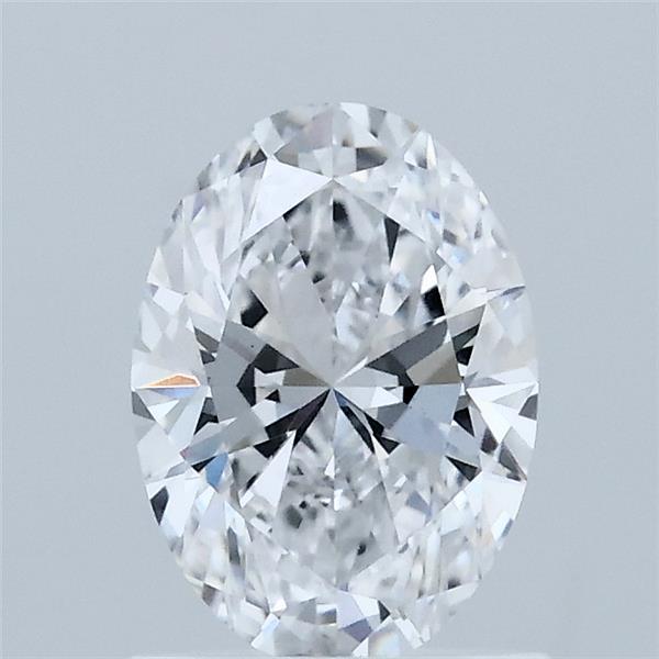1.01 Carat Oval Shaped, Ideal Cut, D Color, VVS2 Clarity, IGI Certified Lab Grown Diamond