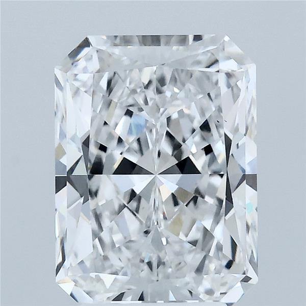 3.00 Carat Radiant Shaped, Excellent Cut, D Color, VS1 Clarity, IGI Certified Lab Grown Diamond
