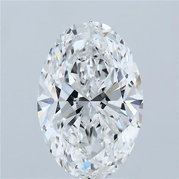 4.53 Carat Oval Shaped, Ideal Cut, F Color, VS1 Clarity, IGI Certified Lab Grown Diamond