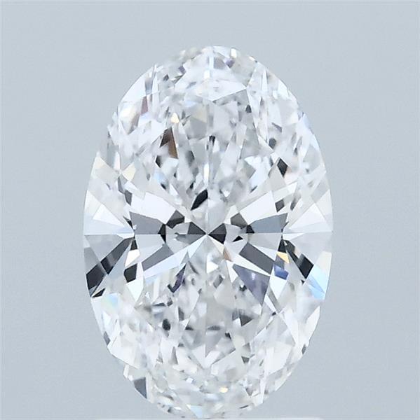 1.10 Carat Oval Shaped, Ideal Cut, D Color, VVS2 Clarity, IGI Certified Lab Grown Diamond