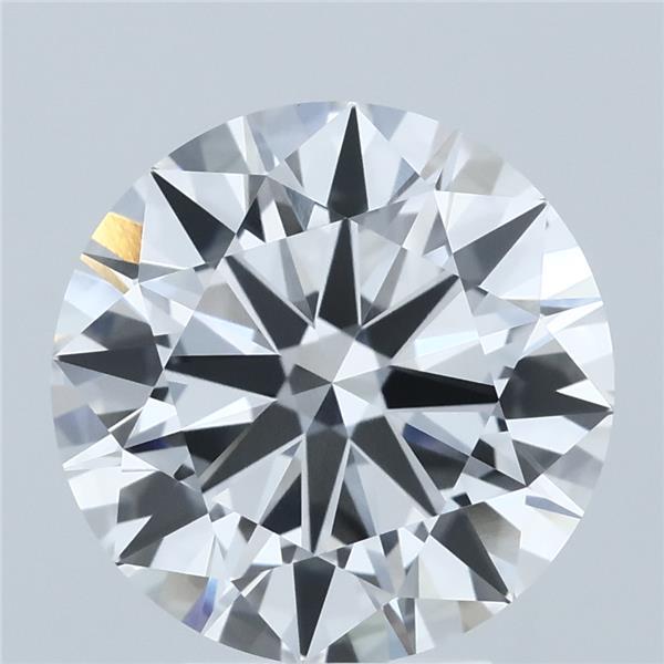4.50 Carat Round Shaped, Ideal Cut, F Color, VVS2 Clarity, IGI Certified Lab Grown Diamond