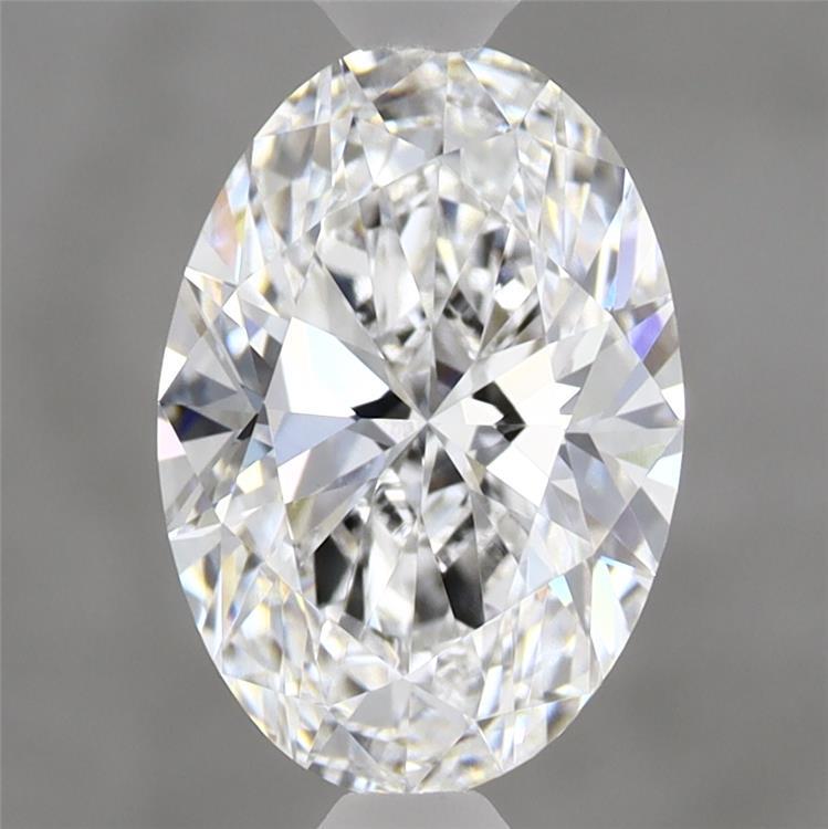 2.07 Carat Oval Shaped, Ideal Cut, D Color, VVS2 Clarity, IGI Certified Lab Grown Diamond