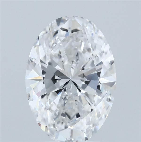 2.50 Carat Oval Shaped, Ideal Cut, E Color, VS2 Clarity, IGI Certified Lab Grown Diamond