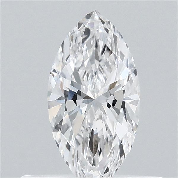 0.39 Carat Marquise Shaped, Ideal Cut, D Color, VVS2 Clarity, IGI Certified Lab Grown Diamond