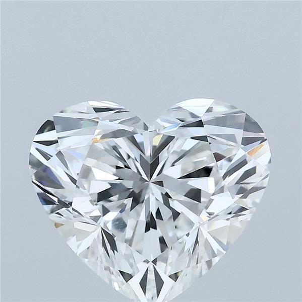 2.54 Carat Heart Shaped, Ideal Cut, E Color, VVS2 Clarity, IGI Certified Lab Grown Diamond