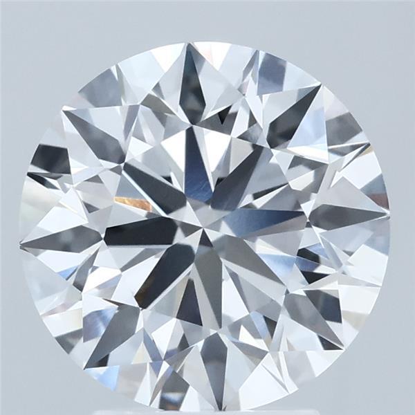 3.50 Carat Round Shaped, Ideal Cut, E Color, VVS2 Clarity, IGI Certified Lab Grown Diamond