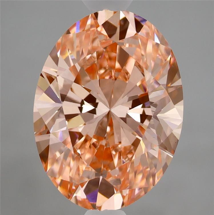 3.02 Carat Oval Shaped, Ideal Cut, VS1 Clarity, IGI Certified Lab Grown Diamond