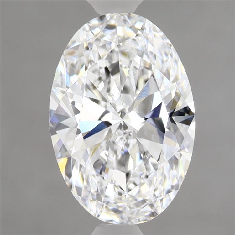 1.66 Carat Oval Shaped, Ideal Cut, D Color, VVS2 Clarity, IGI Certified Lab Grown Diamond