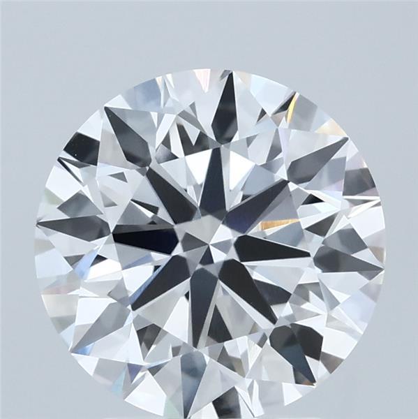 3.02 Carat Round Shaped, Ideal Cut, E Color, VVS2 Clarity, IGI Certified Lab Grown Diamond