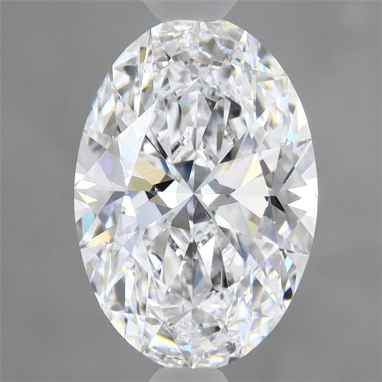 1.76 Carat Oval Shaped, Ideal Cut, D Color, VVS2 Clarity, IGI Certified Lab Grown Diamond