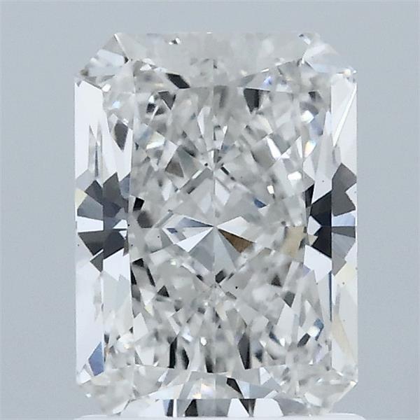1.53 Carat Radiant Shaped, Ideal Cut, F Color, VS1 Clarity, IGI Certified Lab Grown Diamond