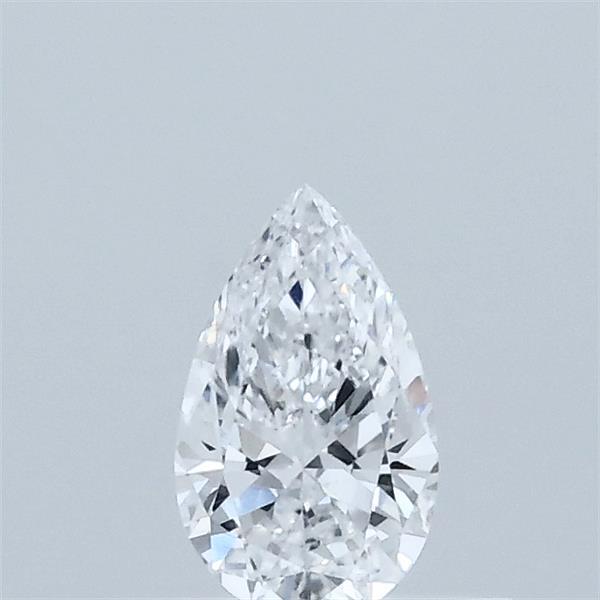 0.30 Carat Pear Shaped, Ideal Cut, D Color, VVS2 Clarity, IGI Certified Lab Grown Diamond