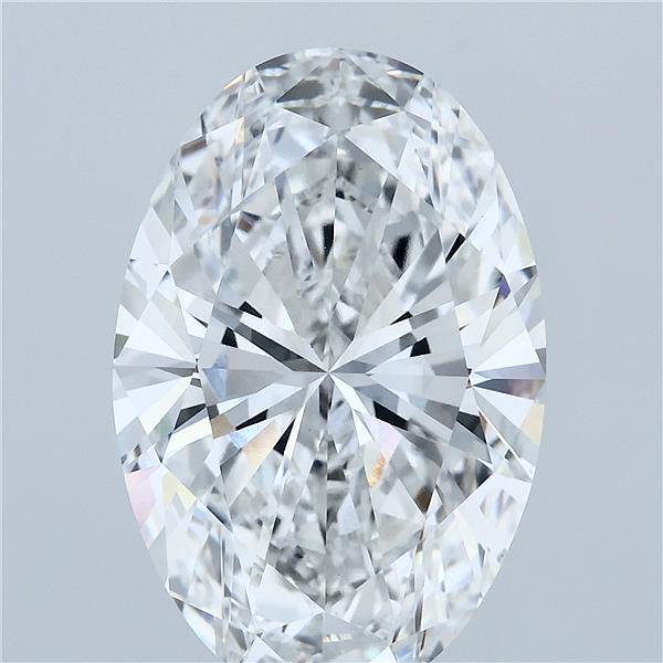 8.03 Carat Oval Shaped, Ideal Cut, E Color, VVS2 Clarity, IGI Certified Lab Grown Diamond
