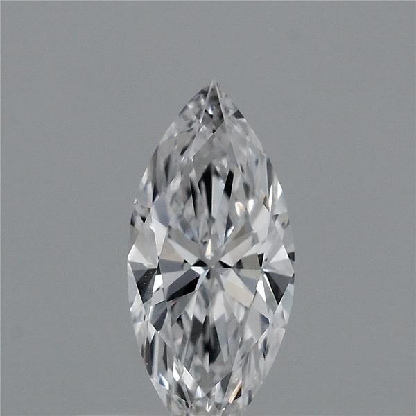 0.36 Carat Marquise Shaped, Ideal Cut, D Color, VVS2 Clarity, IGI Certified Lab Grown Diamond