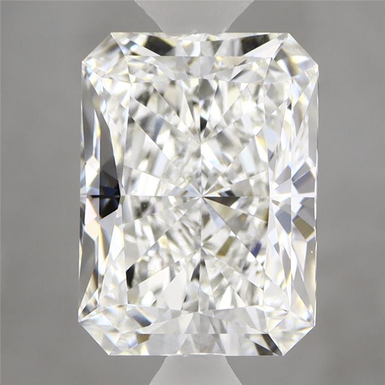 3.28 Carat Radiant Shaped, Ideal Cut, E Color, VS1 Clarity, IGI Certified Lab Grown Diamond