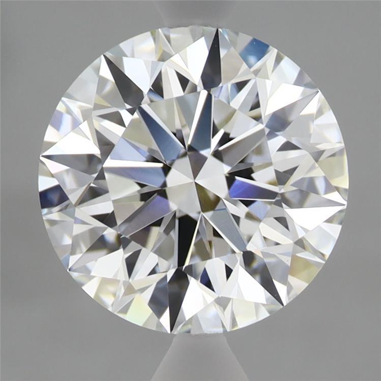 3.09 Carat Round Shaped, Ideal Cut, E Color, VVS2 Clarity, IGI Certified Lab Grown Diamond