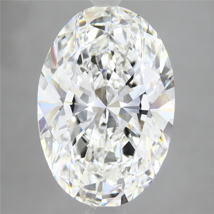 4.83 Carat Oval Shaped, Ideal Cut, F Color, VVS2 Clarity, IGI Certified Lab Grown Diamond