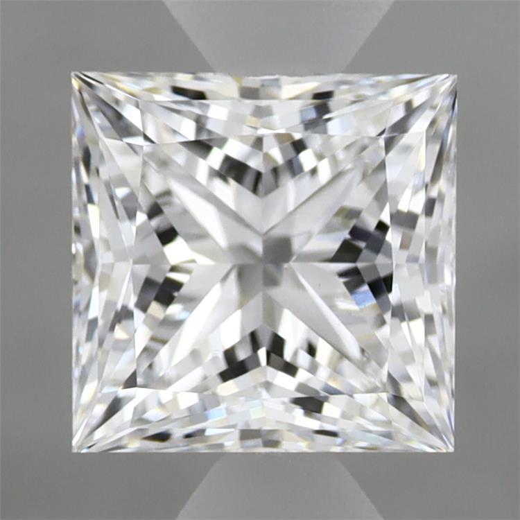 1.51 Carat Princess Shaped, Ideal Cut, D Color, VS1 Clarity, IGI Certified Lab Grown Diamond