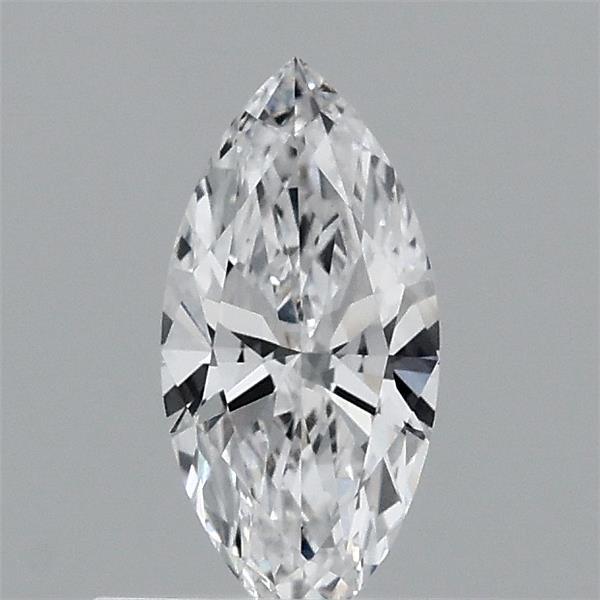 0.42 Carat Marquise Shaped, Excellent Cut, D Color, VVS2 Clarity, IGI Certified Lab Grown Diamond