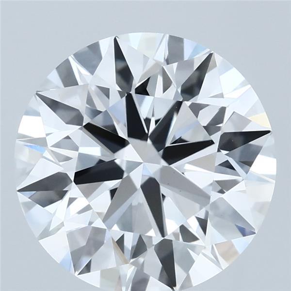 3.95 Carat Round Shaped, Ideal Cut, E Color, VS1 Clarity, IGI Certified Lab Grown Diamond