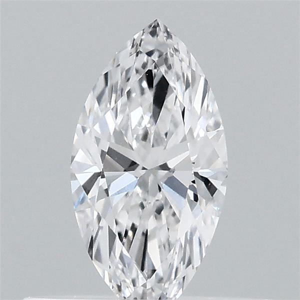 0.34 Carat Marquise Shaped, Ideal Cut, D Color, VVS2 Clarity, IGI Certified Lab Grown Diamond