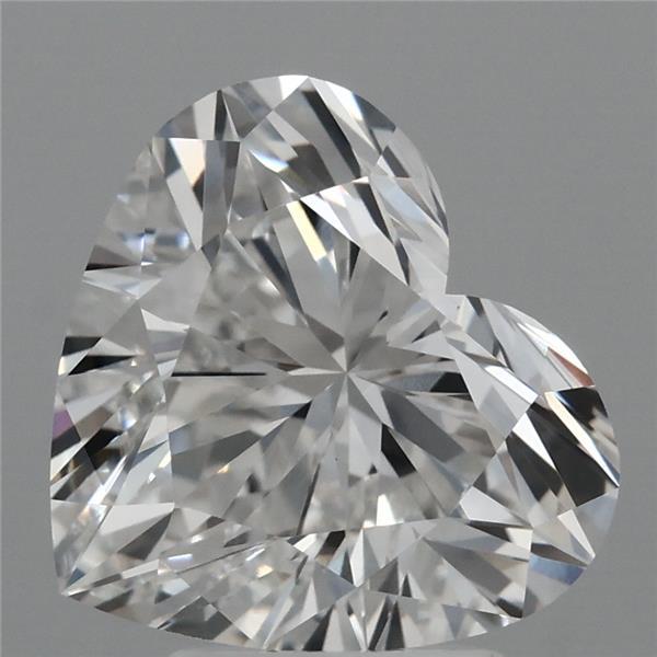 4.03 Carat Heart Shaped, Ideal Cut, F Color, VVS2 Clarity, IGI Certified Lab Grown Diamond