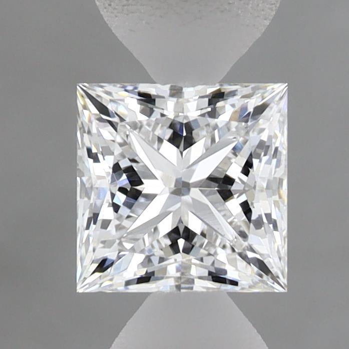 0.93 Carat Princess Shaped, Ideal Cut, E Color, VVS2 Clarity, IGI Certified Lab Grown Diamond