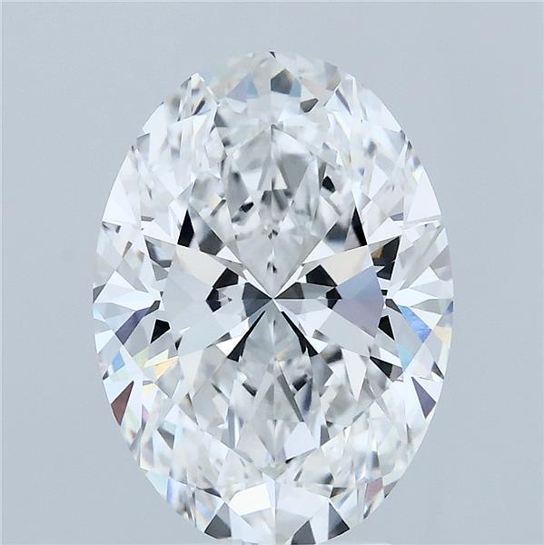 4.04 Carat Oval Shaped, Ideal Cut, D Color, VVS2 Clarity, IGI Certified Lab Grown Diamond
