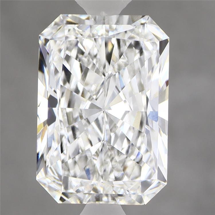 3.41 Carat Radiant Shaped, Ideal Cut, E Color, VVS2 Clarity, IGI Certified Lab Grown Diamond