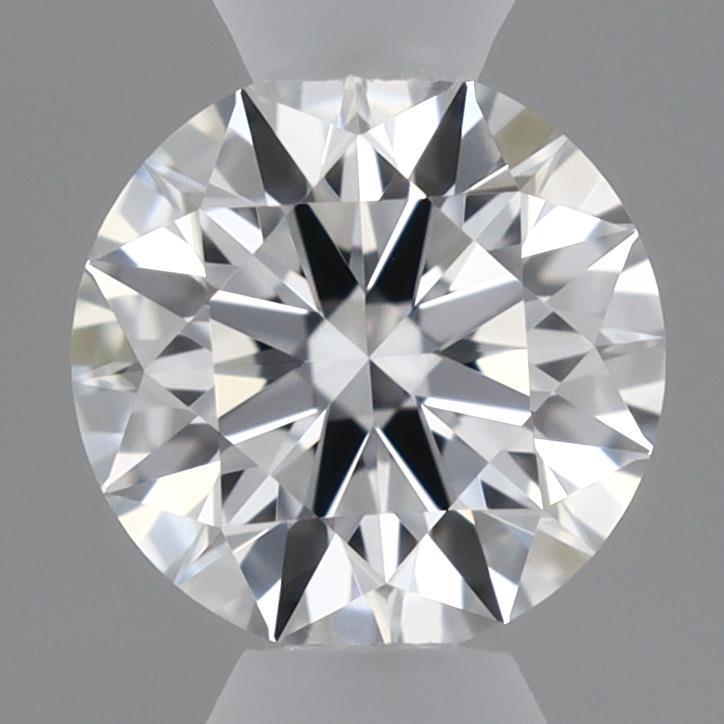0.39 Carat Round Shaped, Ideal Cut, D Color, VVS2 Clarity, IGI Certified Lab Grown Diamond