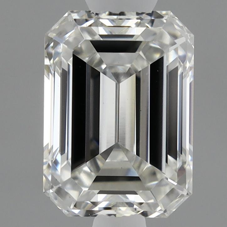 0.94 Carat Emerald Shaped, Ideal Cut, F Color, VVS2 Clarity, IGI Certified Lab Grown Diamond