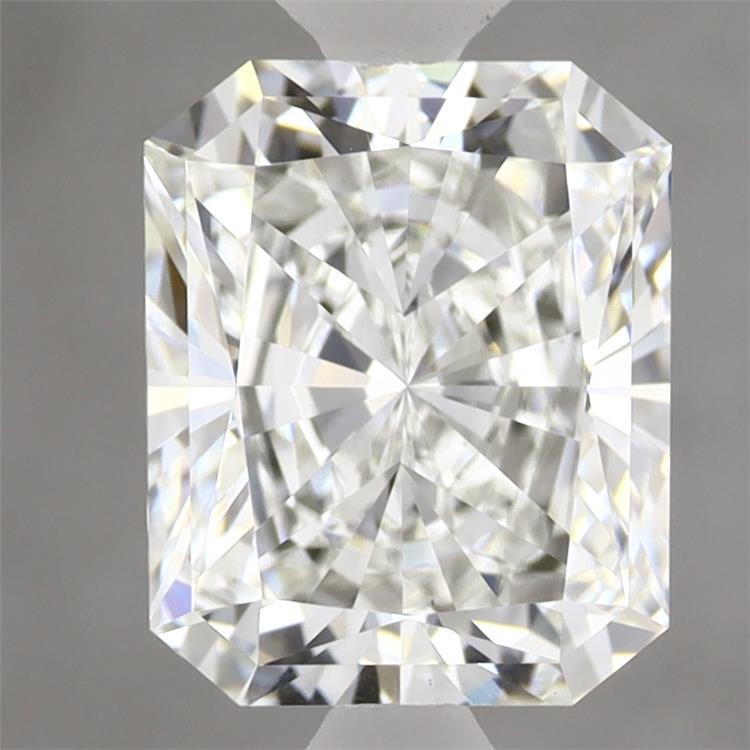 2.53 Carat Radiant Shaped, Ideal Cut, F Color, VS1 Clarity, IGI Certified Lab Grown Diamond