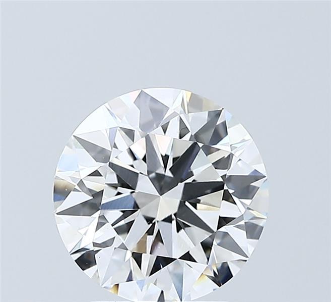 2.04 Carat Round Shaped, Ideal Cut, D Color, VVS2 Clarity, IGI Certified Lab Grown Diamond