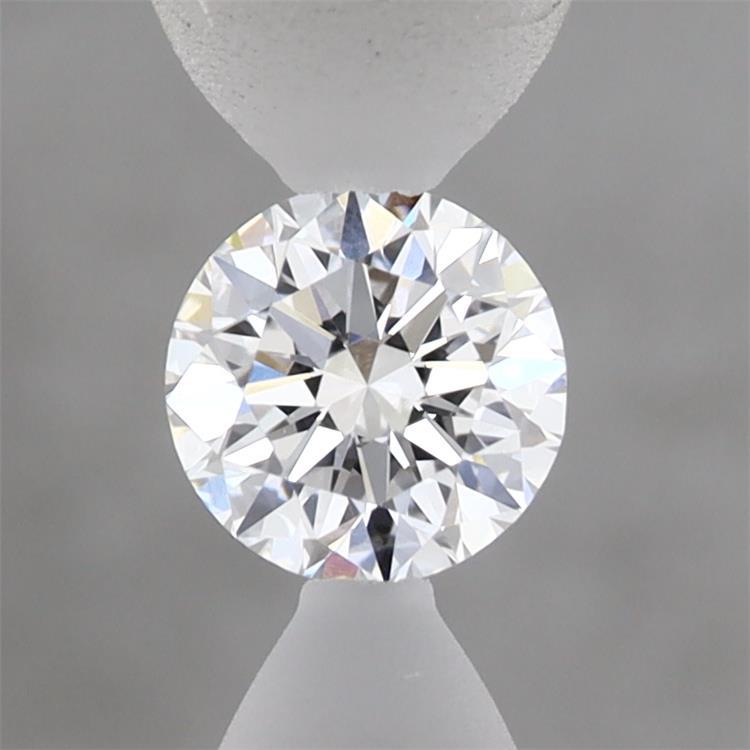 0.53 Carat Round Shaped, Excellent Cut, D Color, VVS2 Clarity, IGI Certified Lab Grown Diamond