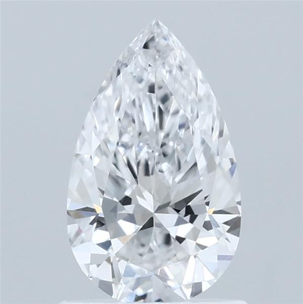 1.03 Carat Pear Shaped, Ideal Cut, D Color, VVS2 Clarity, IGI Certified Lab Grown Diamond