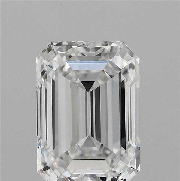 3.00 Carat Emerald Shaped, Ideal Cut, E Color, VVS1 Clarity, IGI Certified Lab Grown Diamond
