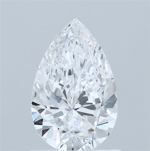 1.00 Carat Pear Shaped, Ideal Cut, D Color, VS1 Clarity, IGI Certified Lab Grown Diamond