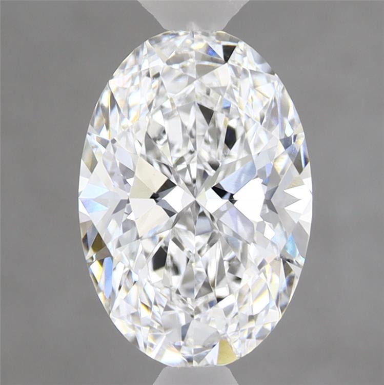 1.76 Carat Oval Shaped, Ideal Cut, D Color, VVS2 Clarity, IGI Certified Lab Grown Diamond