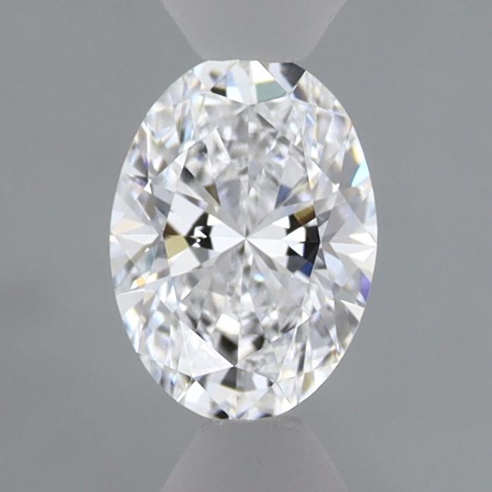 0.56 Carat Oval Shaped, Ideal Cut, D Color, IF Clarity, IGI Certified Lab Grown Diamond