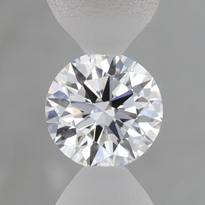 0.45 Carat Round Shaped, Ideal Cut, D Color, VVS2 Clarity, IGI Certified Lab Grown Diamond