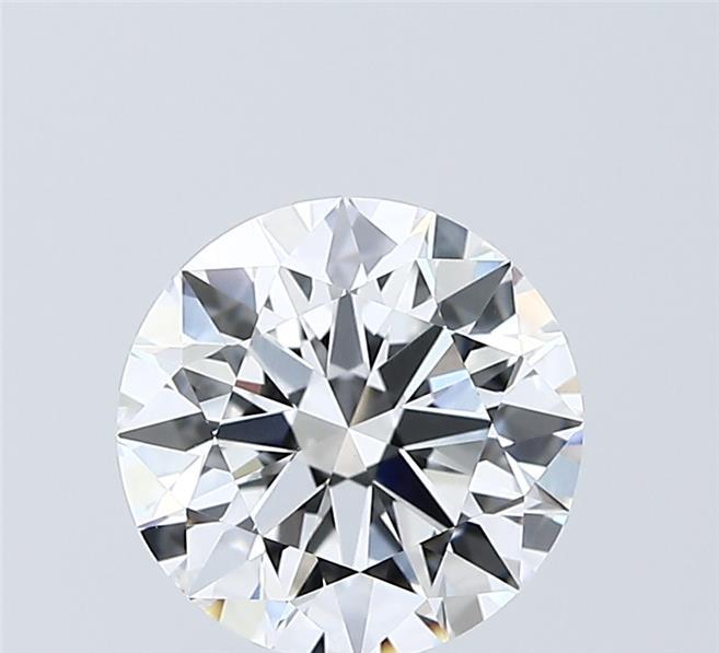 2.05 Carat Round Shaped, Ideal Cut, D Color, VVS2 Clarity, IGI Certified Lab Grown Diamond