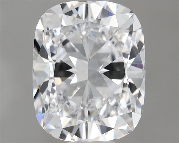 1.14 Carat Cushion Shaped, Ideal Cut, D Color, VVS2 Clarity, IGI Certified Lab Grown Diamond