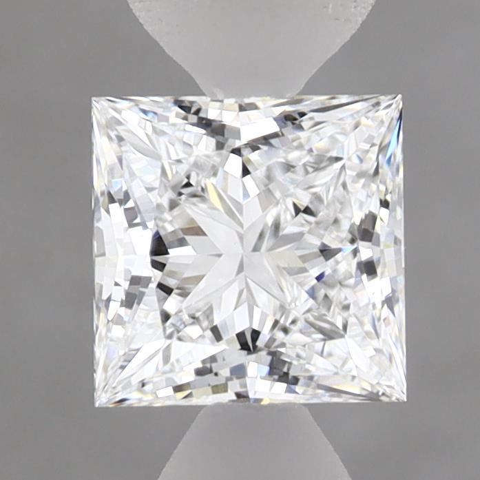1.07 Carat Princess Shaped, Excellent Cut, D Color, VVS2 Clarity, IGI Certified Lab Grown Diamond