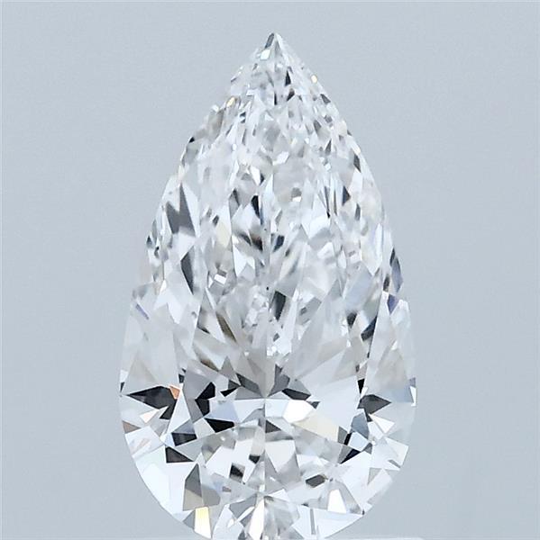 1.09 Carat Pear Shaped, Ideal Cut, E Color, VVS2 Clarity, IGI Certified Lab Grown Diamond